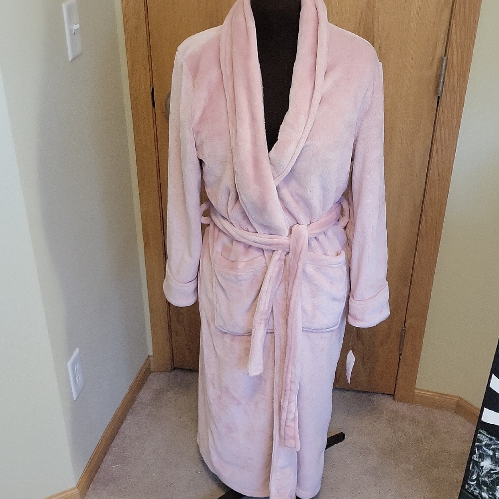 Charter Club Blush Pink Plush Robe